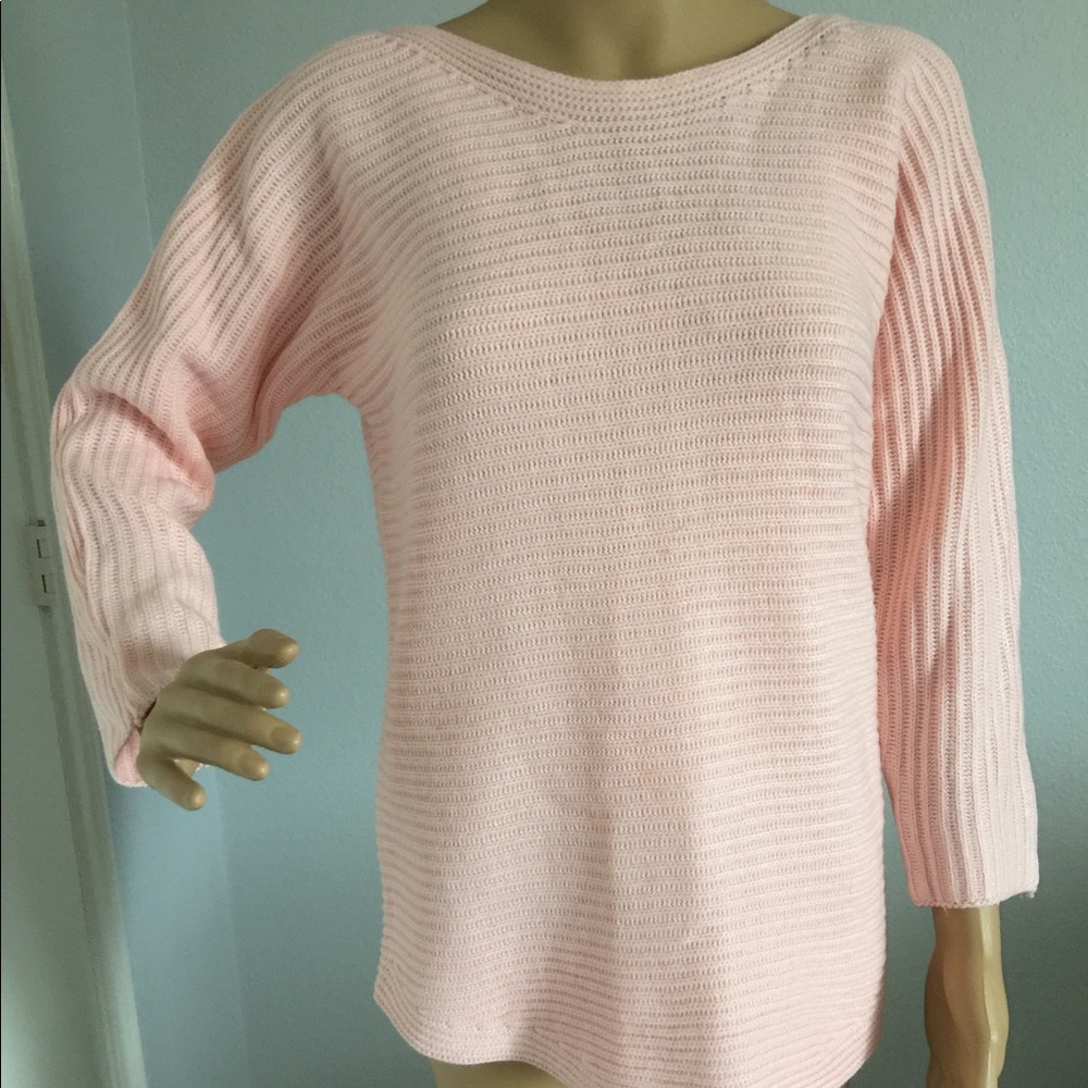 New York &a Company Pink Sweater